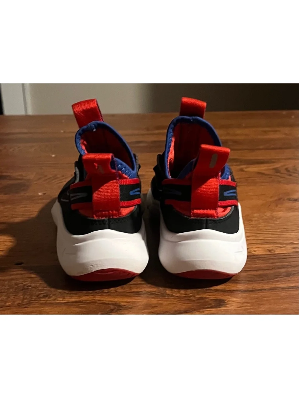 Nike flex plus black game royal Size 1Y Black Red